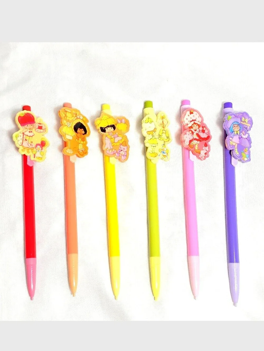 Strawberry Shortcake and Friends Decorated Pencils: School Supplies